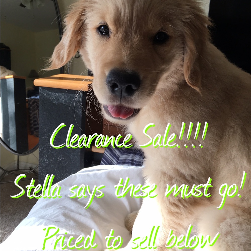 COPY - Clearance items must go!